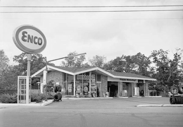 The East Coast had Esso gas stations. For those who don't know, 