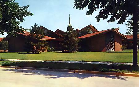 Frank Lloyd Wright Church MIDLAND