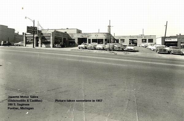 Jerome Motor Sales 1957 From Jerry Jerome