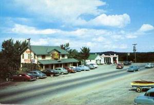 Horns Cafe Mobil Gas Station Irish Hills