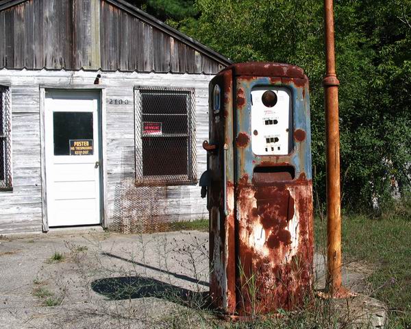 Old Station On Pine River Road Midland County From Scott Gibson