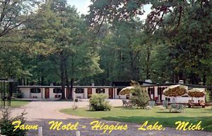 Fawn Motel Higgins Lake