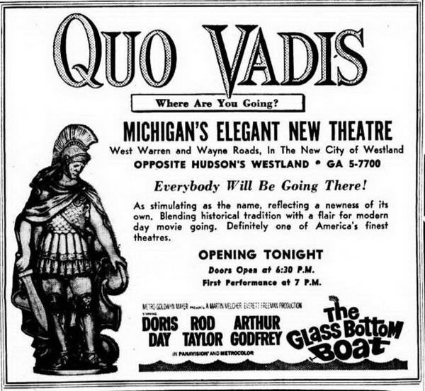 Movie: Quo Vadis? - The Grand Opera House