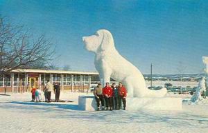 Fritz-Mascot At Boyne Mountain Ski Lodge