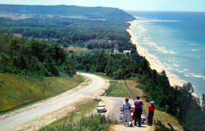 Lake Michigan Scenic Turnout